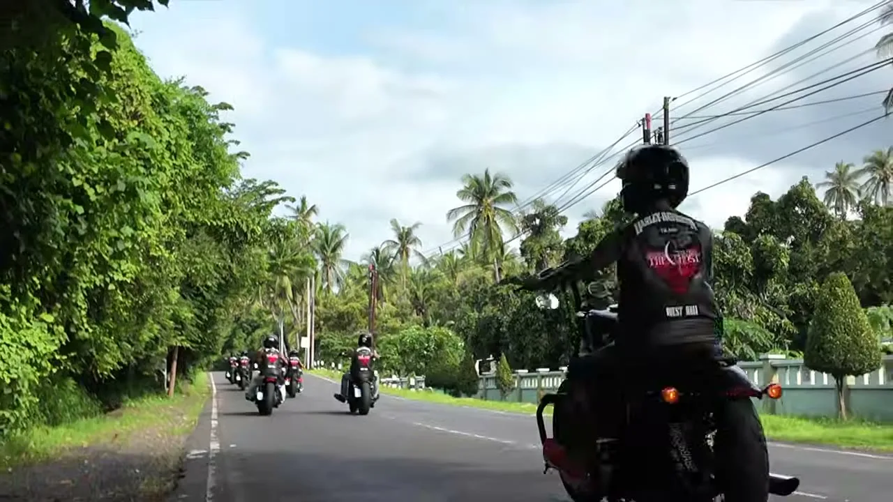 2025年1月 バリ島ハーレーツーリング写真31 — TEAM THE GHOST West Bali