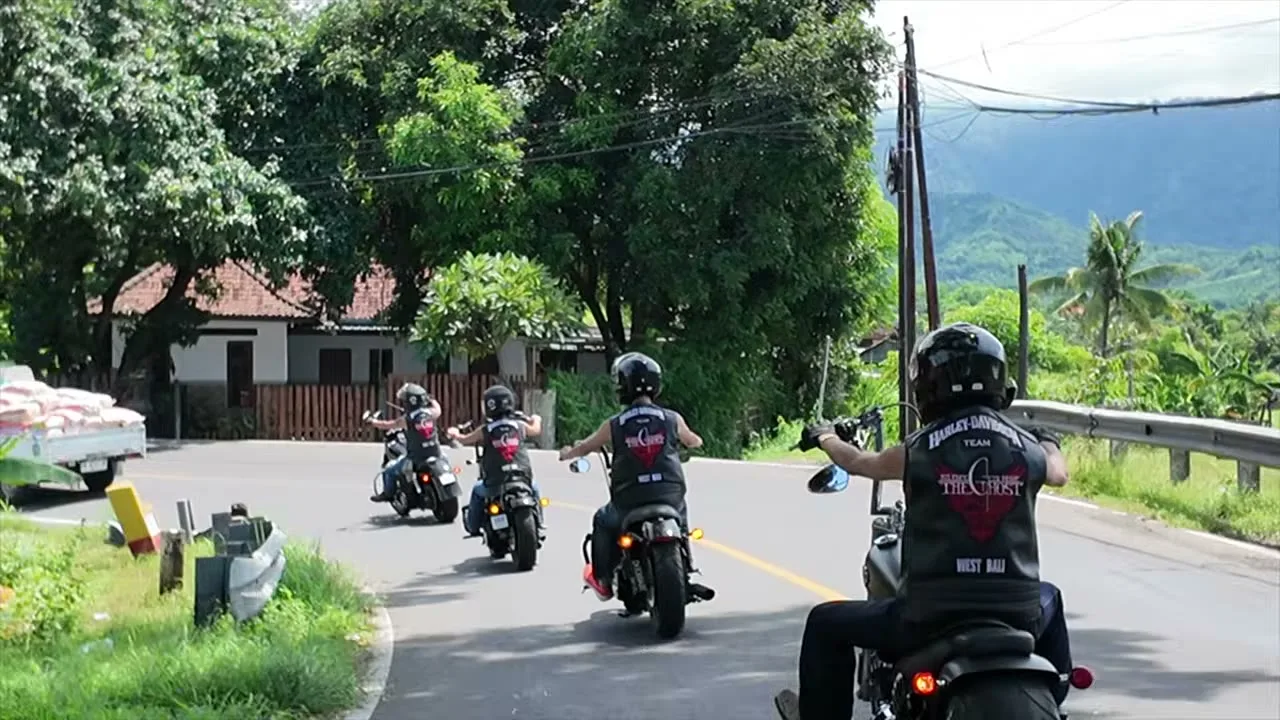 2025年1月 バリ島ハーレーツーリング写真40 — TEAM THE GHOST West Bali