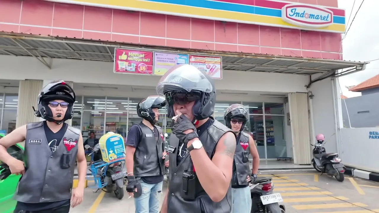 2025年2月 バリ島ハーレーツーリング写真9 — TEAM THE GHOST West Bali