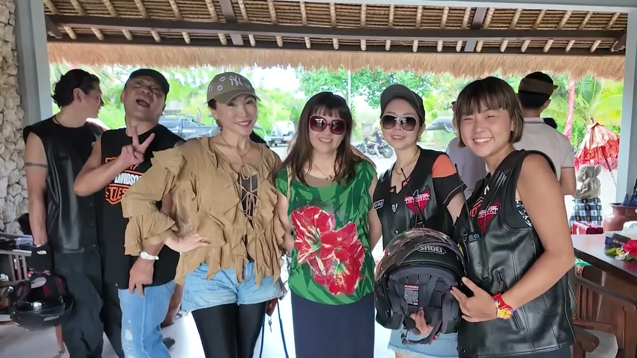 2025年3月 バリ島ハーレーツーリング写真2 — TEAM THE GHOST West Bali
