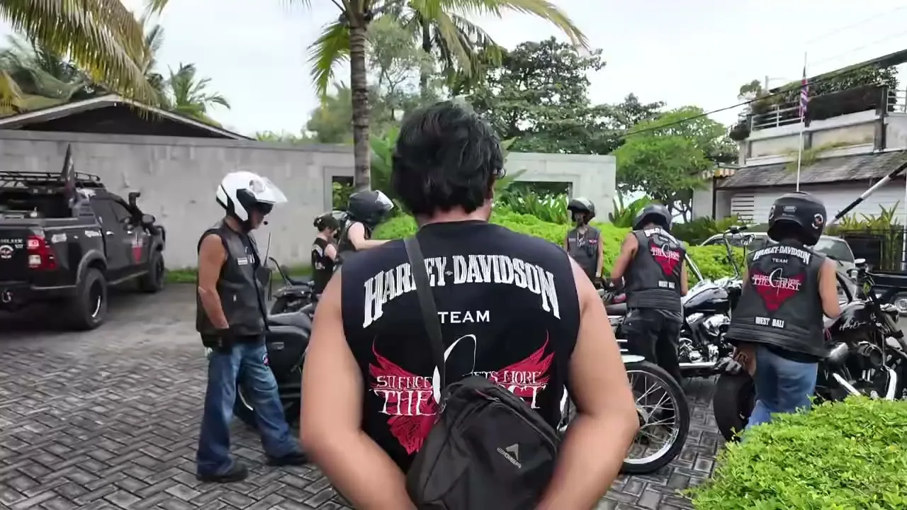 2025年3月 バリ島ハーレーツーリング写真15 — TEAM THE GHOST West Bali