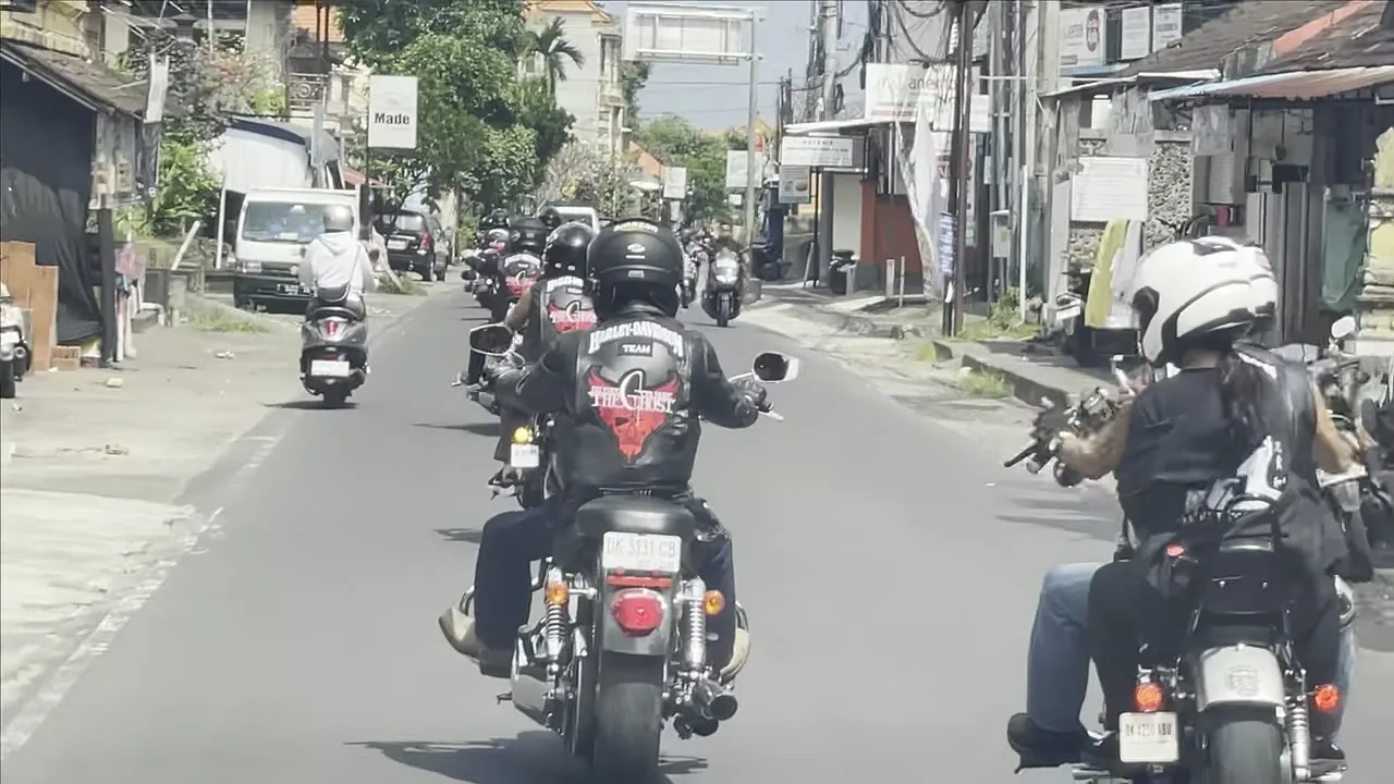 2025年7月 バリ島ハーレーツーリング写真8 — TEAM THE GHOST West Bali