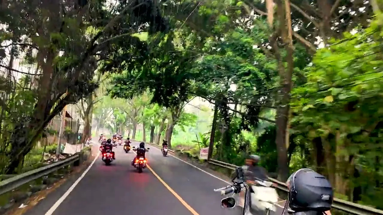 2025年10月 バリ島ハーレーツーリング写真5 — TEAM THE GHOST West Bali