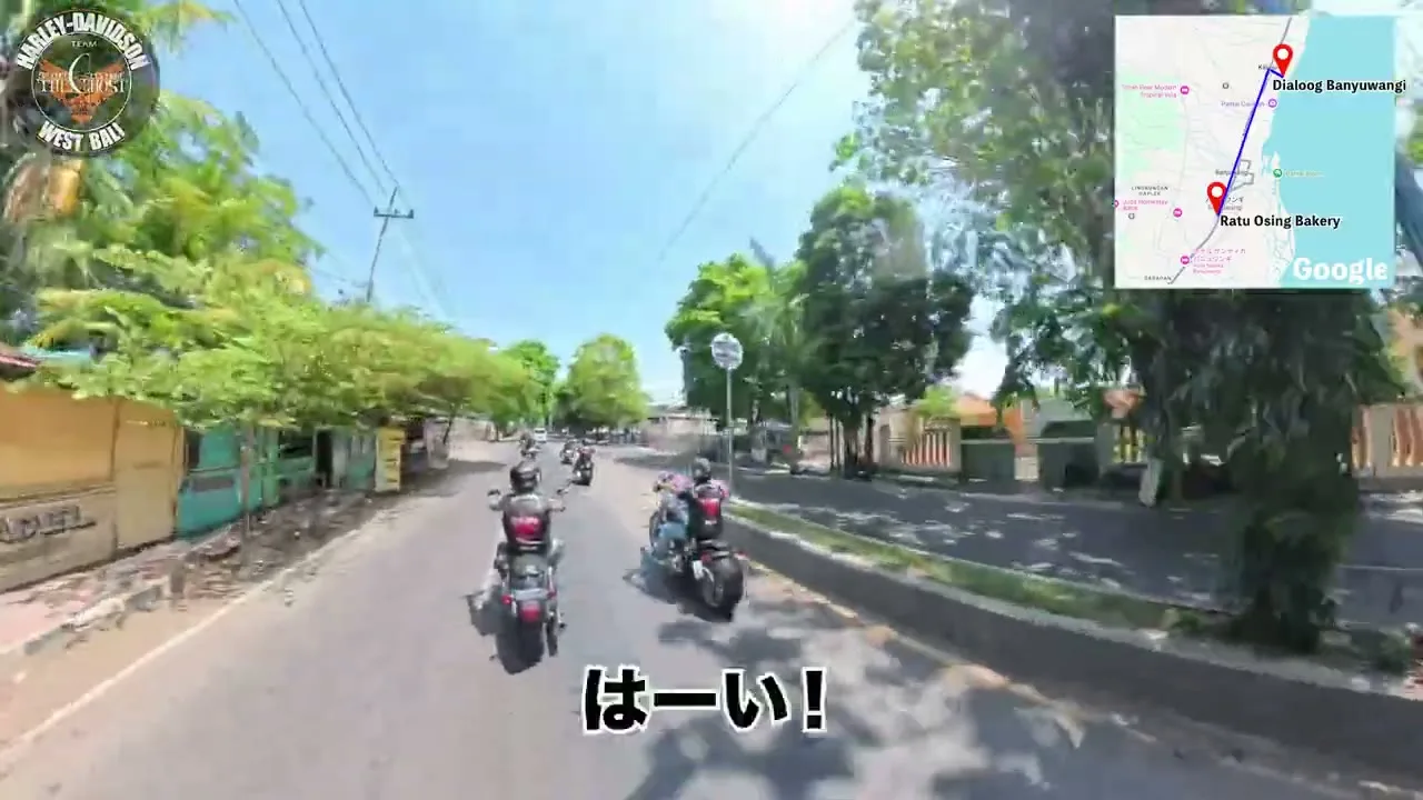 2025年10月 バリ島ハーレーツーリング写真25 — TEAM THE GHOST West Bali