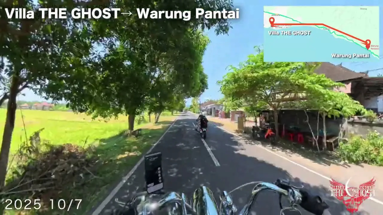 2025年10月 バリ島ハーレーツーリング写真17 — TEAM THE GHOST West Bali
