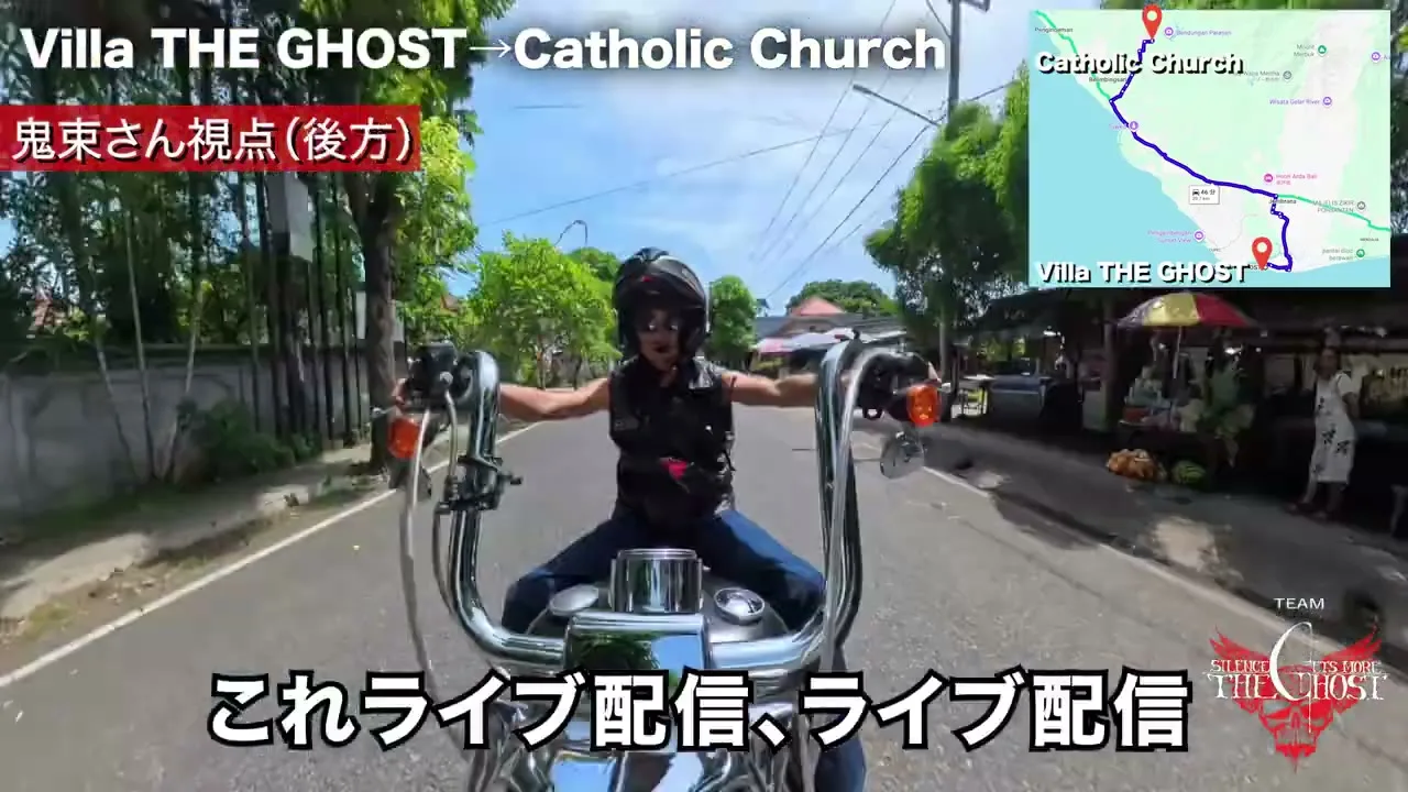 2025年11月 バリ島ハーレーツーリング写真8 — TEAM THE GHOST West Bali