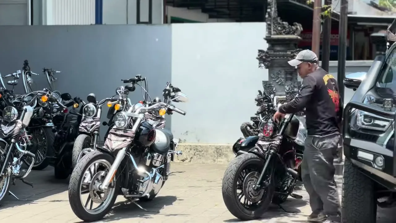 2025年11月 バリ島ハーレーツーリング写真26 — TEAM THE GHOST West Bali