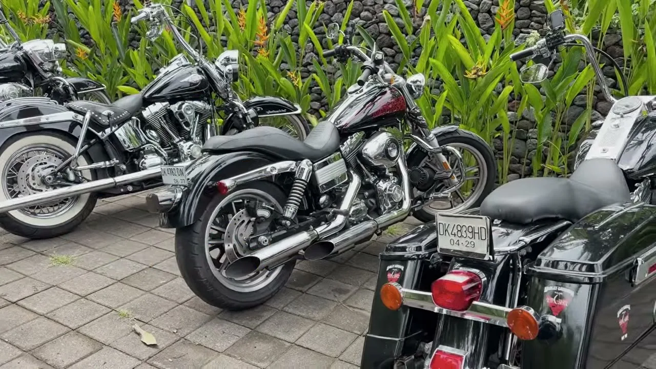 2025年11月 バリ島ハーレーツーリング写真2 — TEAM THE GHOST West Bali